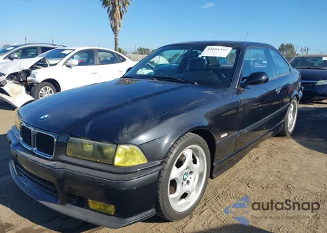 1997 BMW M3 z USA, uszkodzony, nr VIN WBSBG9329VEY76414